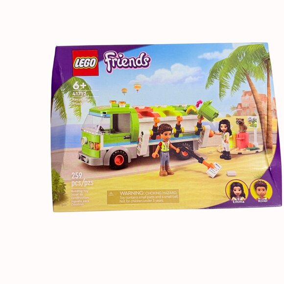 LEGO Friends Recycling Truck 41712 Building Toy Set 259 Pcs Ages 6+ Emma River F - Picture 2 of 13